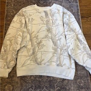 Dairy Boy Woodland camo sweatshirt small